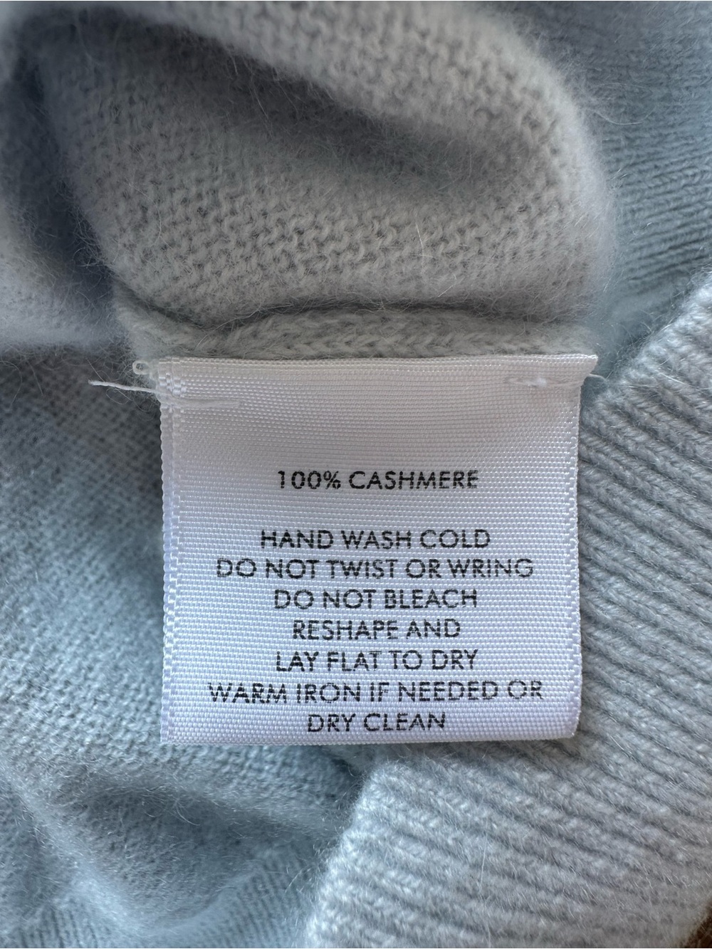 White + Warren Light Gray 100% Cashmere Turtleneck Sweater - Picture 7 of 9